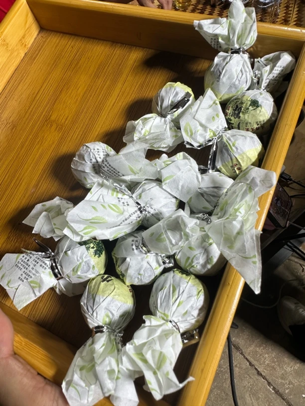 2025年云南勐库小户赛头春大树挑采生茶龙珠 7月9日（8号）