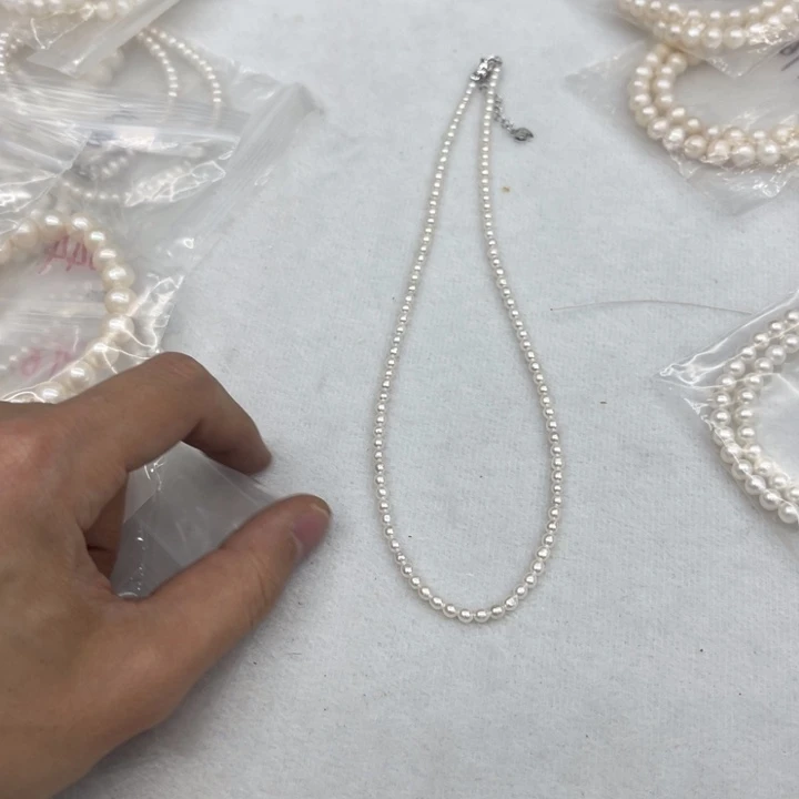颈饰未镶嵌淡水珍珠040