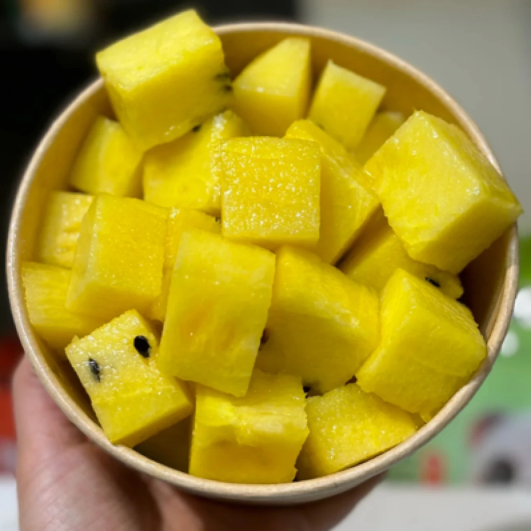 果切冰淇淋黄肉西瓜一盒装kg