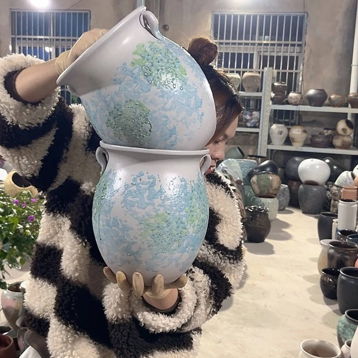 正品口19高25花盆