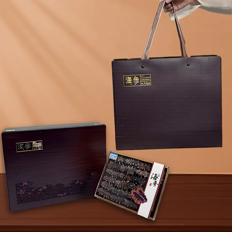 【海参礼盒】国标特级海参7公分干海参0添加免煮大连参1