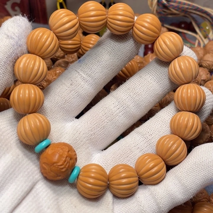 猴头核桃手串沧****5瓜珠