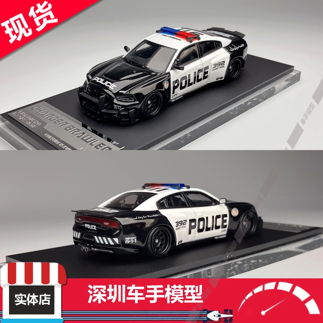 现货 TimeMicro TM 1:64 战马 LSPD Police涂装 合金汽车模型