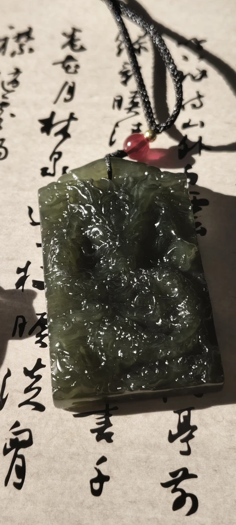 龙牌岫玉纯天然玉石