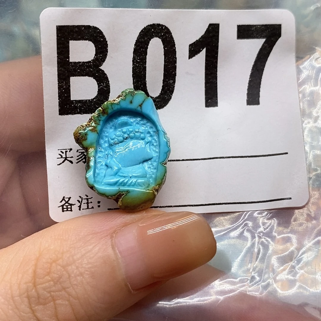 未镶嵌绿松石绿松石配饰定制