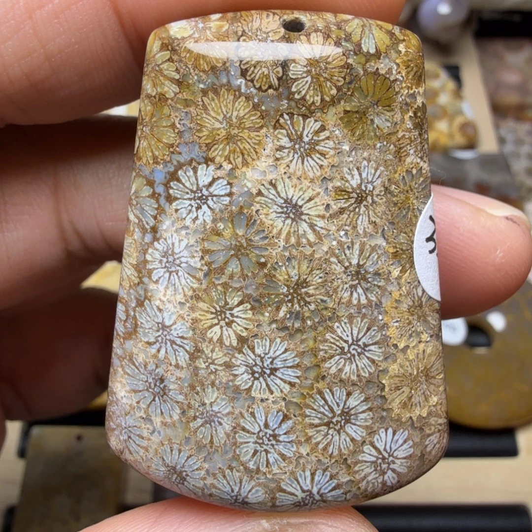 硅化玉未镶嵌纯天然色有机玉石保真色