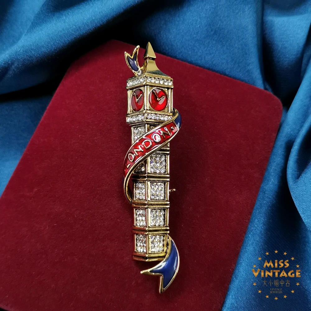 B&W限定珐琅伦敦塔胸针[2503051-076]