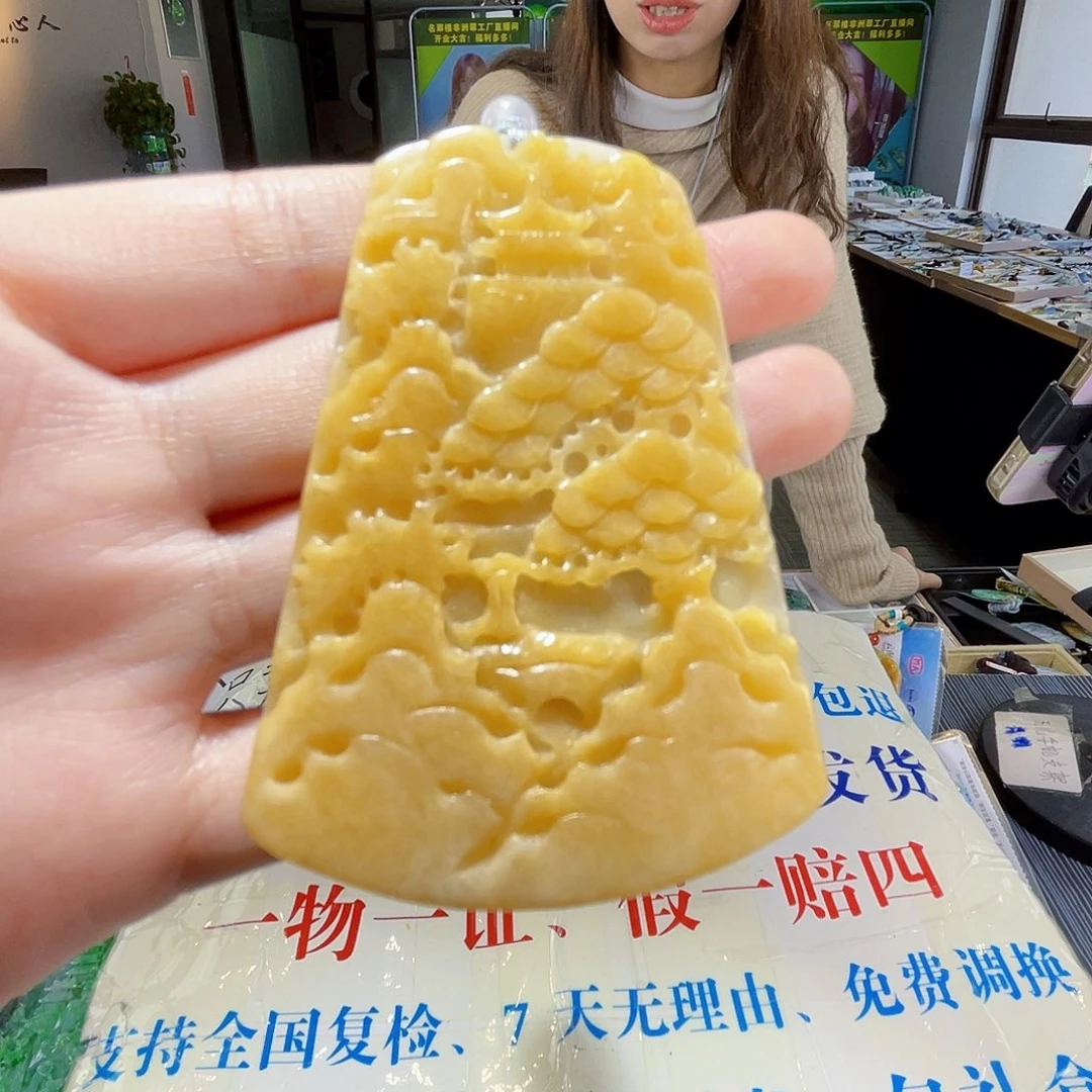 颈饰未镶嵌翡翠翡翠
