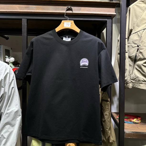 夏季圆领短袖T恤休闲男款中性宽松8813