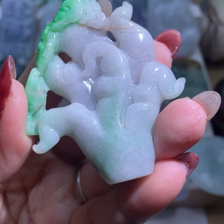 【闪购商品】翡翠挂件未镶嵌佛手