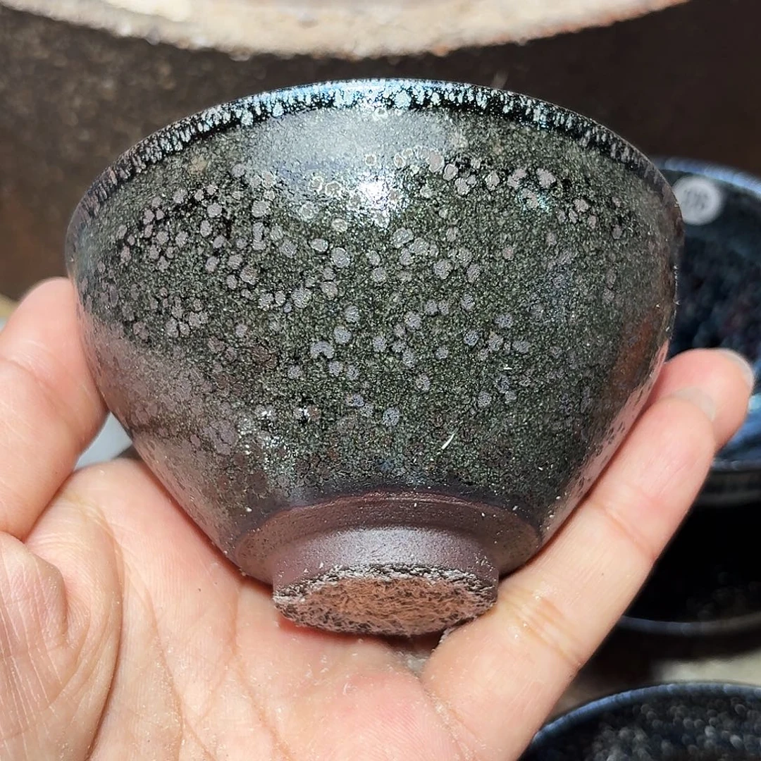 茶盏义兴龙窑建盏359微瑕