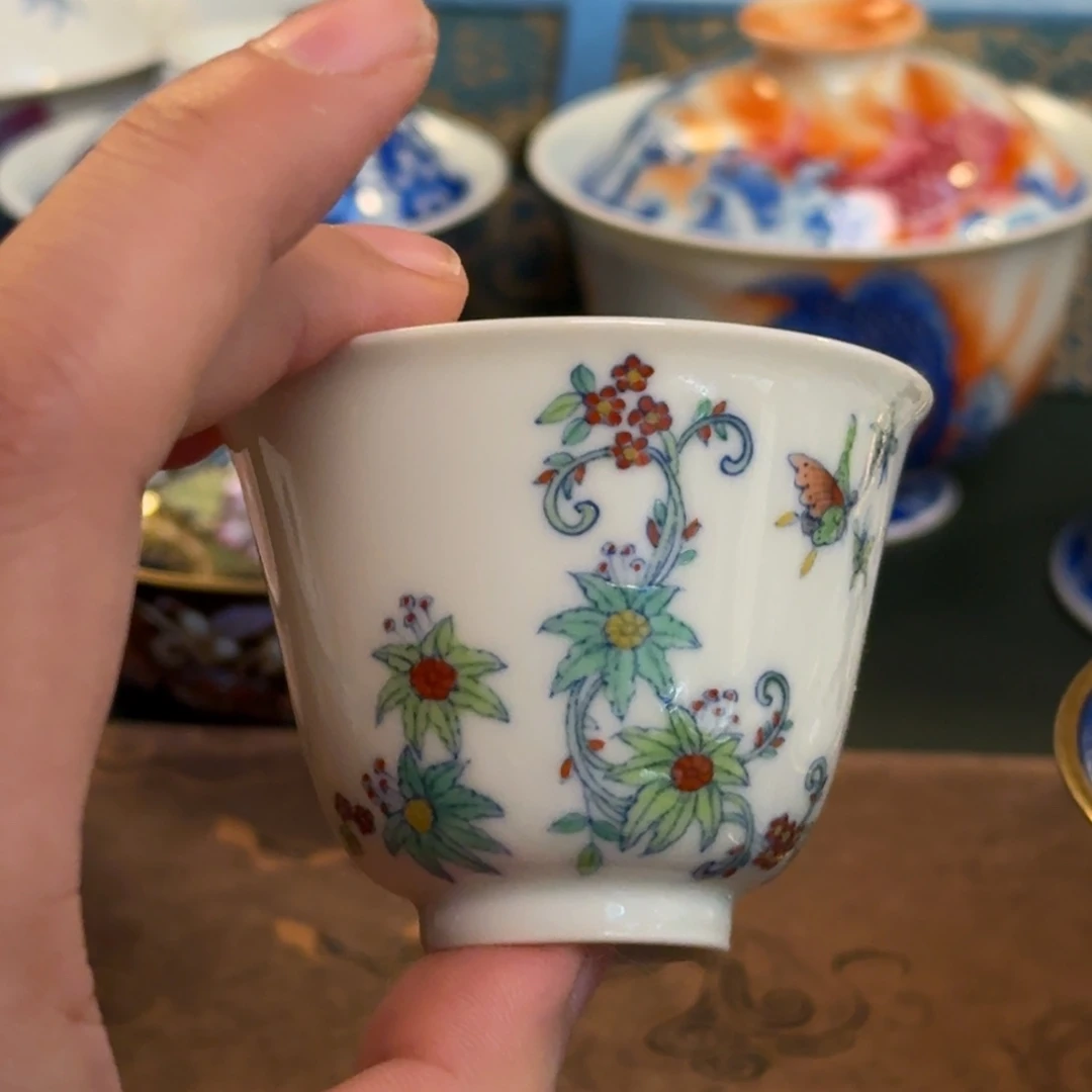 纯手工手绘陶瓷茶具