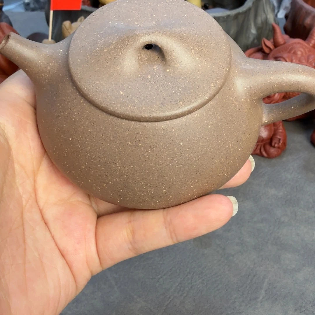 紫砂茶宠浪****?黄龙山原矿青段160