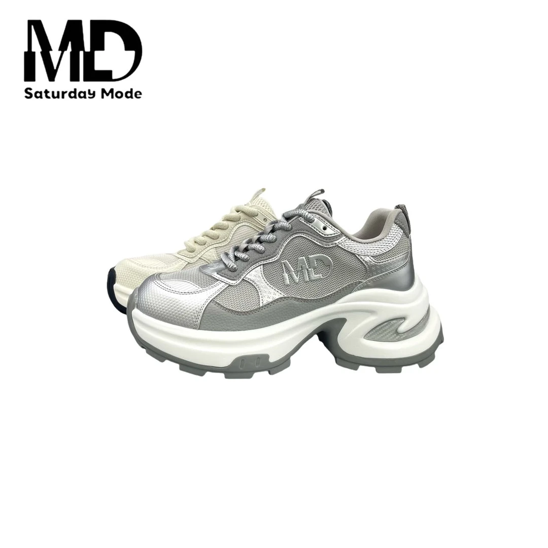 SATURDAYMODE休闲厚底透气老爹鞋TZ时尚鞋系带休闲1111E02