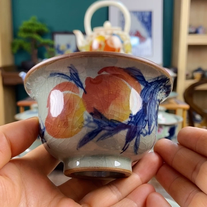 瓷片手工制作工艺精湛等特点为
