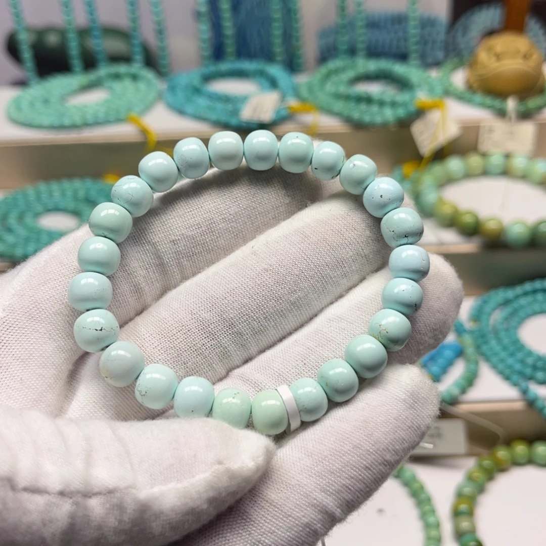 绿松石未镶嵌手链