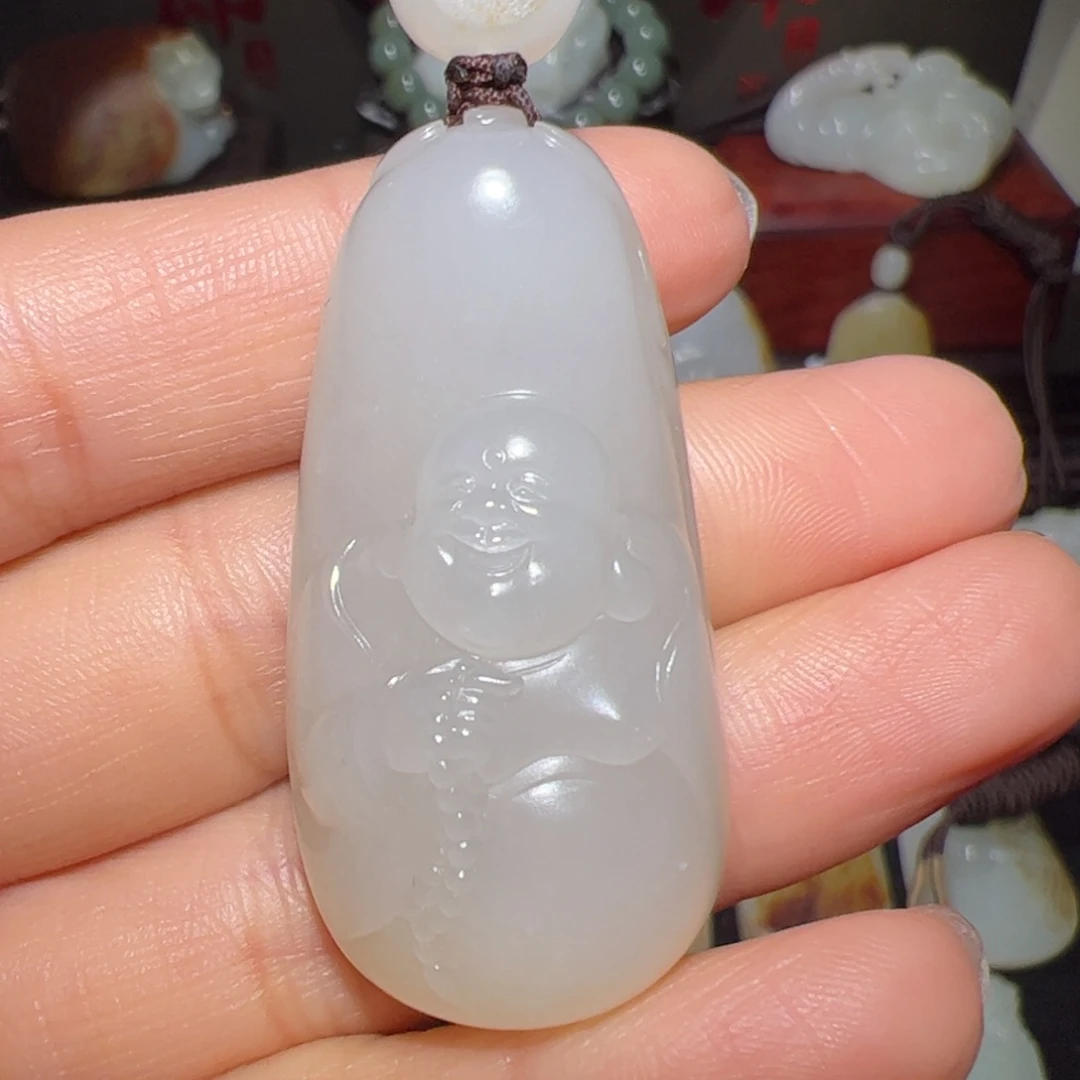 和田玉（子料）未镶嵌颈饰