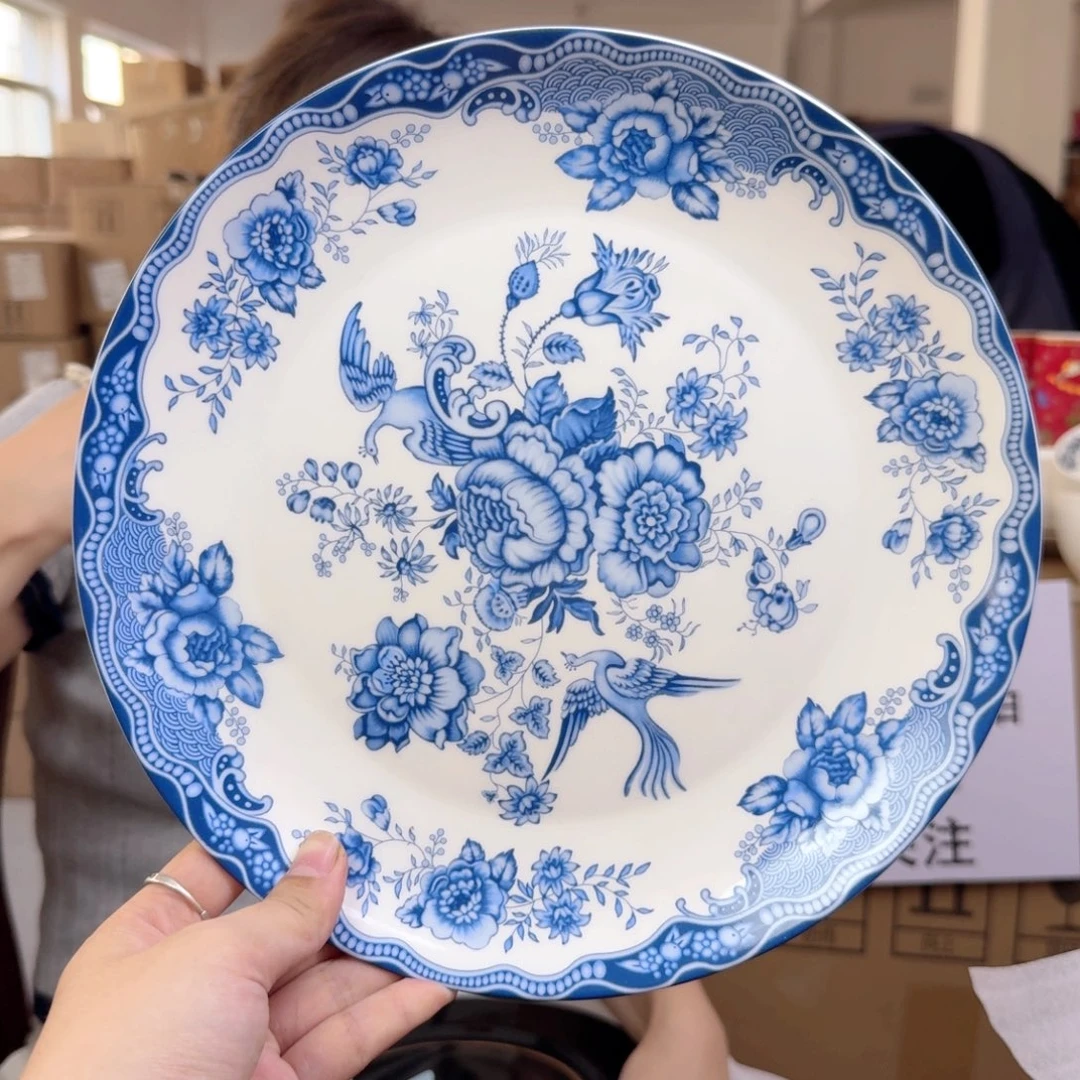 骨瓷高骨10.5英寸平盘27cm