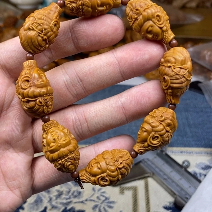 橄榄核手串/手链橄榄核雕工艺手串