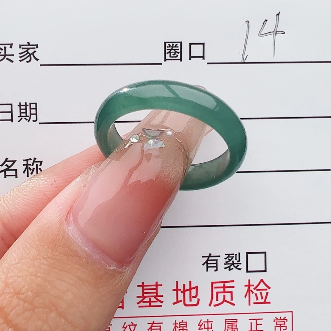 未镶嵌戒指翡翠翡翠