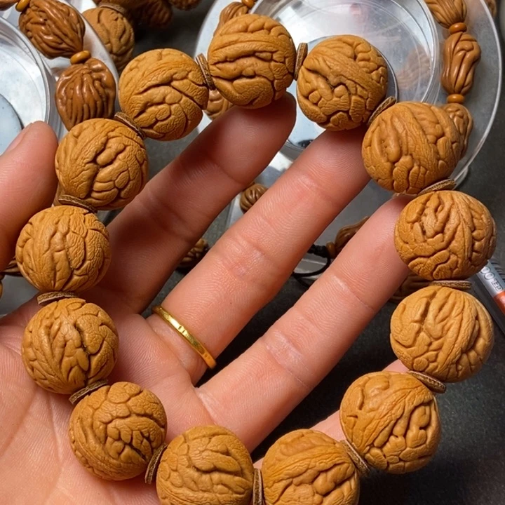 吊坠桃核陕西秦岭山桃核20