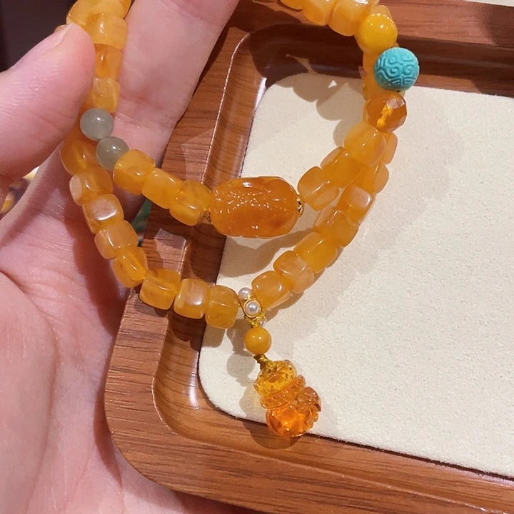 手链蜜蜡未镶嵌手串