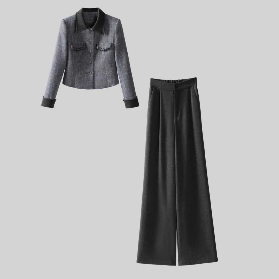 6639气质大方得体巨好看的秋冬一整套