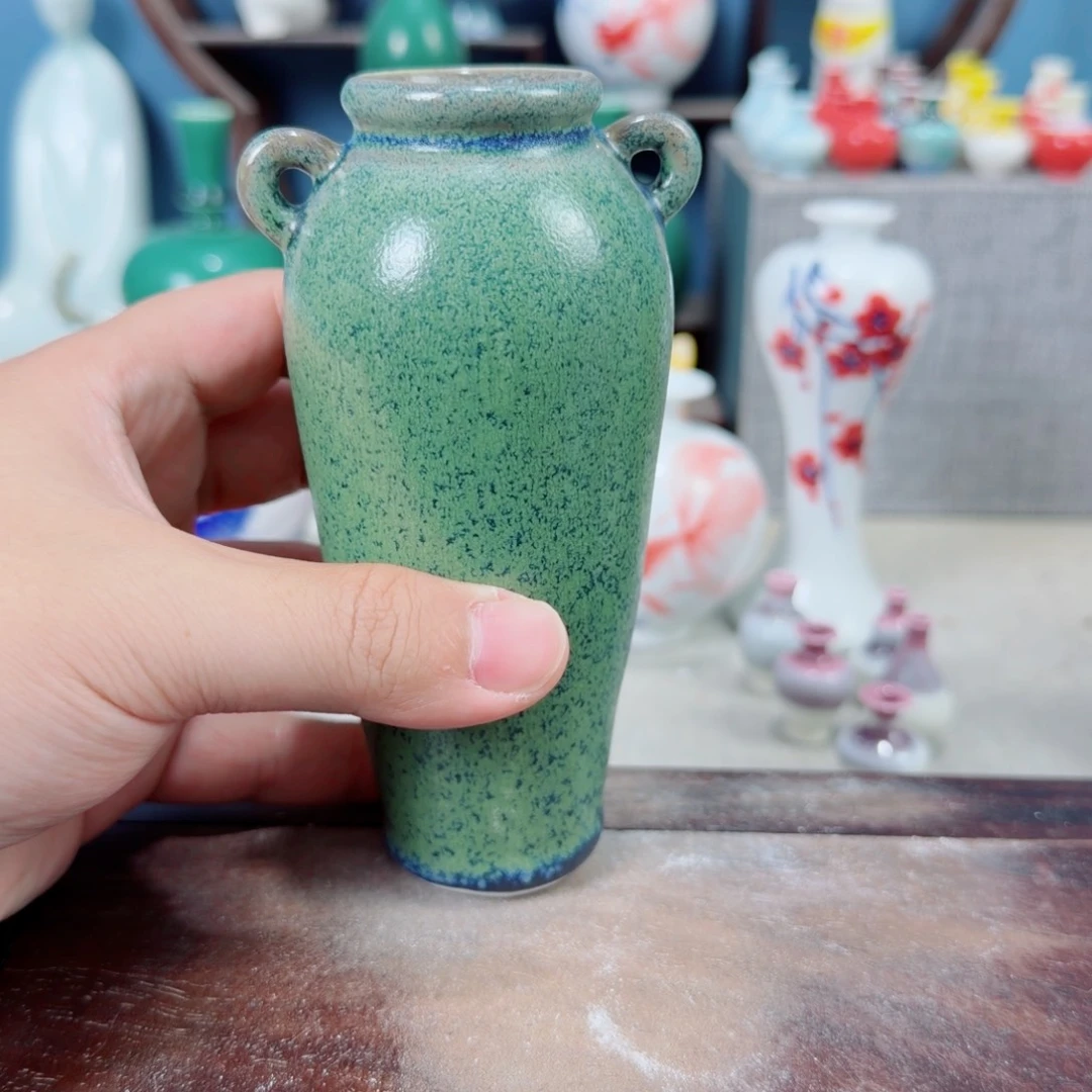 陶瓷手工小花器摆件