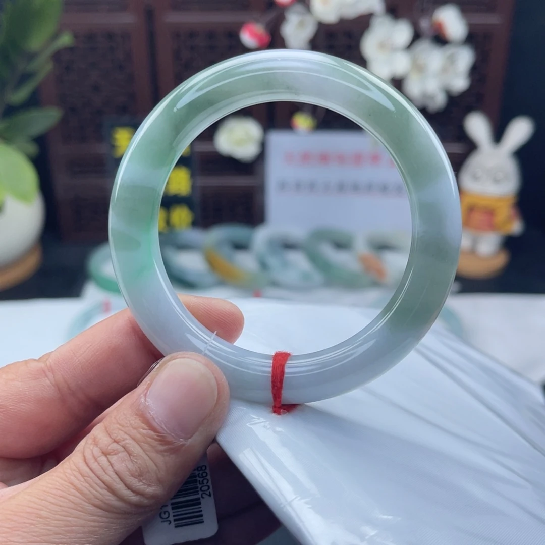 翡翠未镶嵌把件53-54圆条