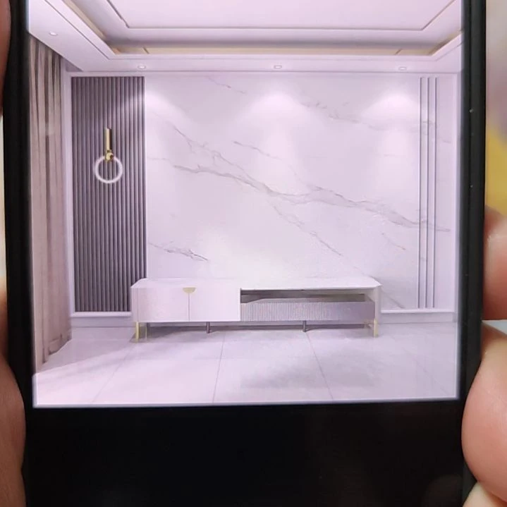 w***0客厅电视墙壁画壁布