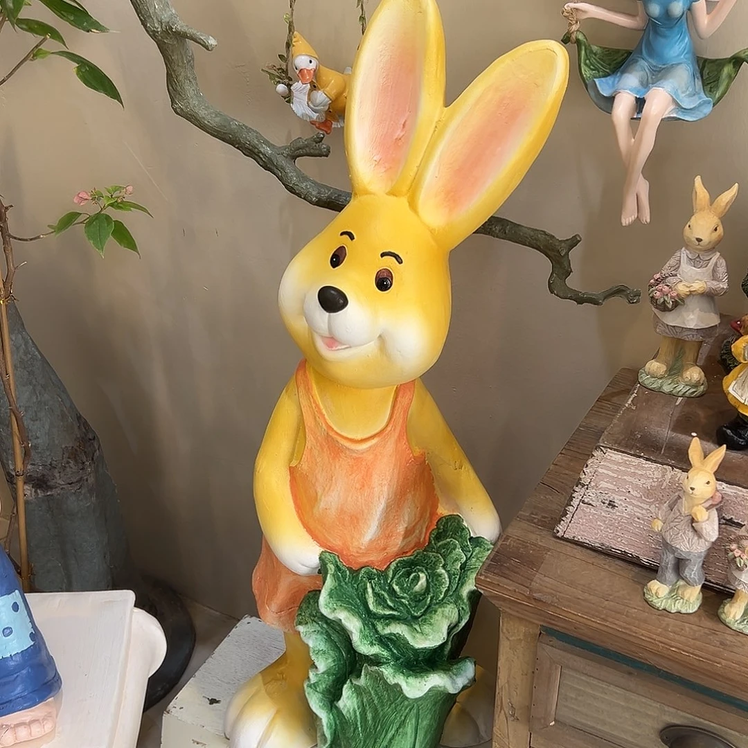 花园摆件红红火火