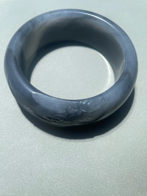 新疆和田玉青花手镯