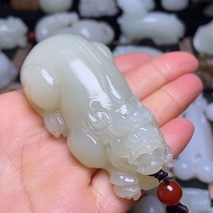 吊坠(不含链)未镶嵌和田玉