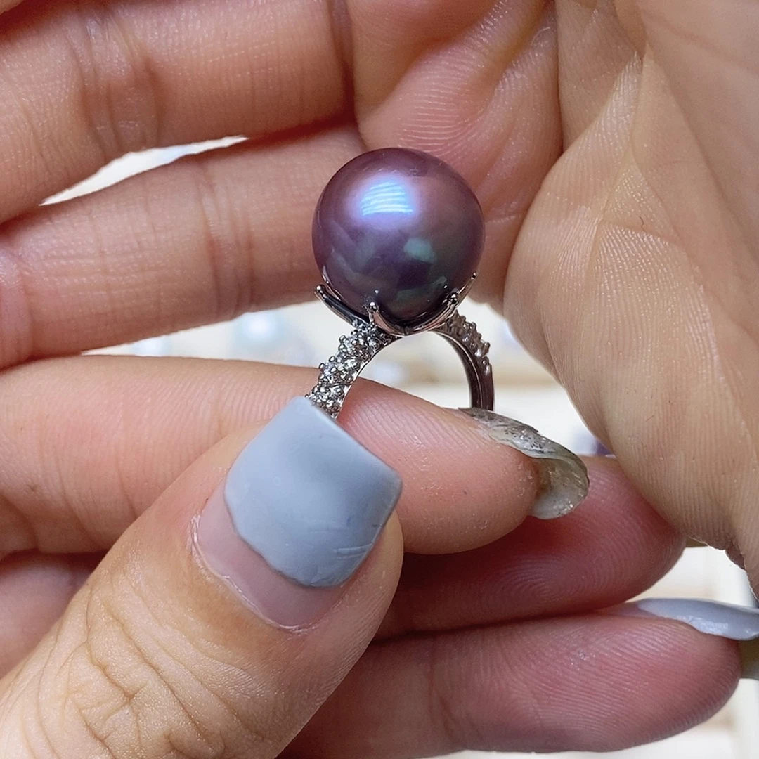 淡水珍珠戒指未镶嵌