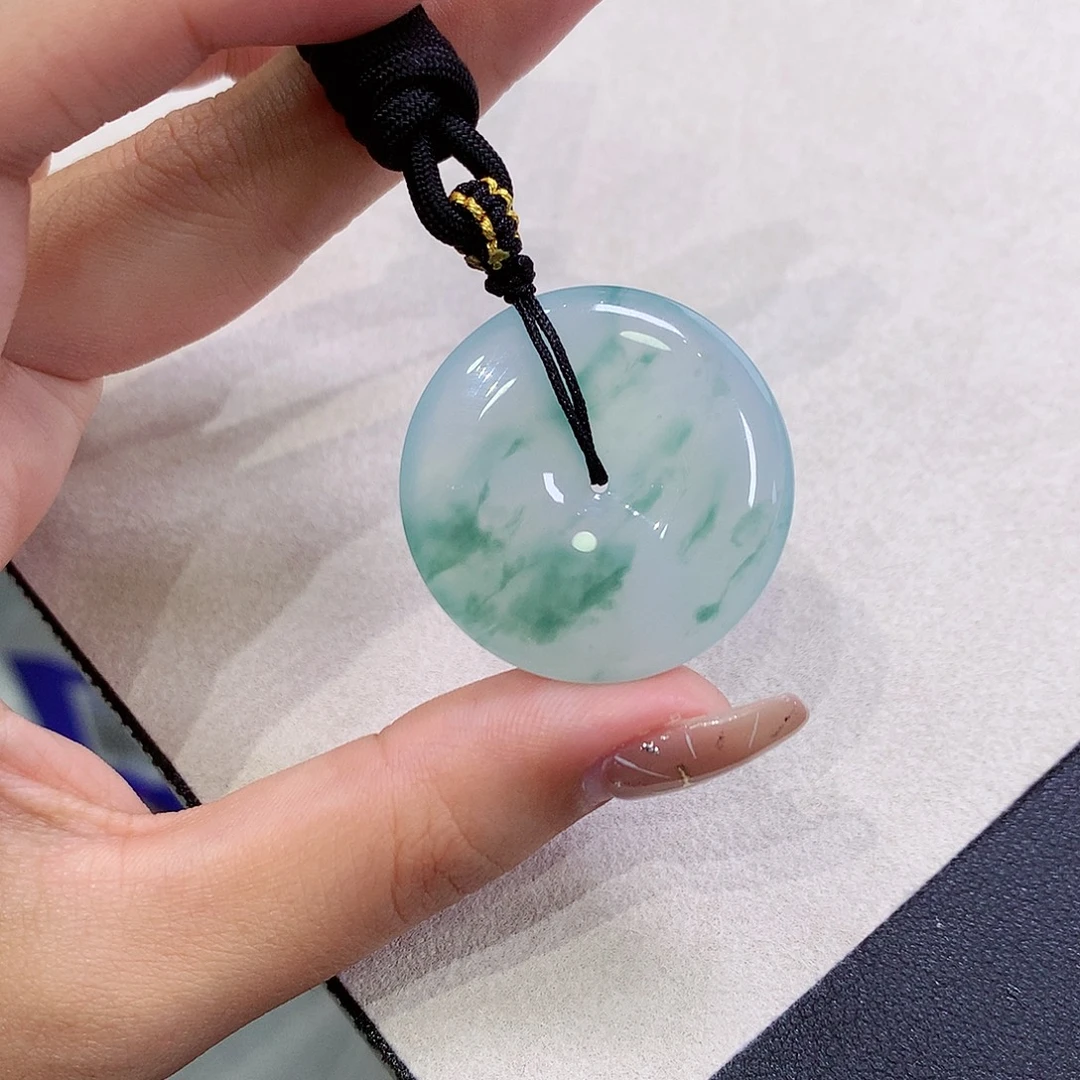 翡翠未镶嵌吊坠(不含链)31.9-5.7