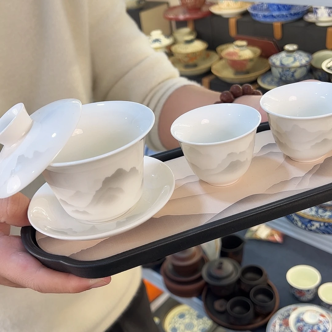 盖碗很漂亮我很喜欢