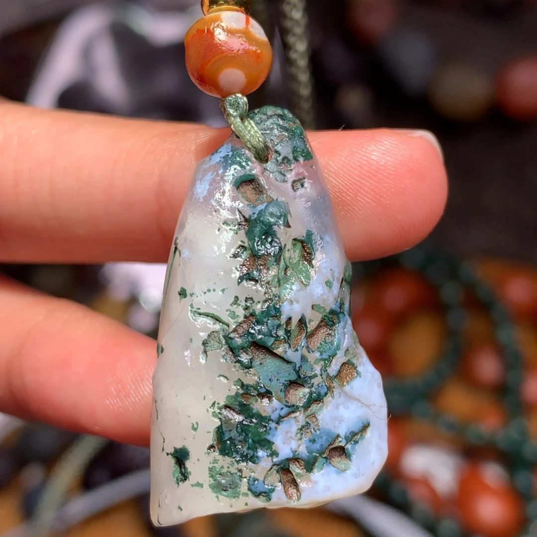 未镶嵌玛瑙/玉髓珠宝半成品