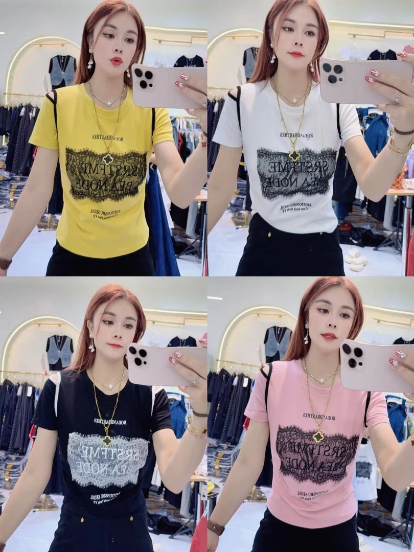 衣夏季小心机显瘦洋气百搭上衣705