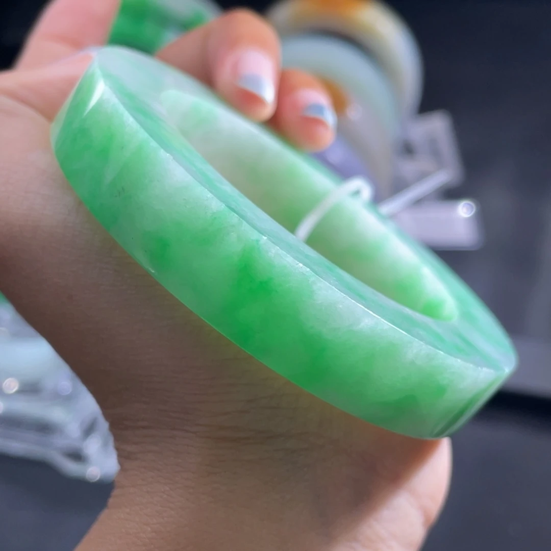 定制翡翠未镶嵌正圈