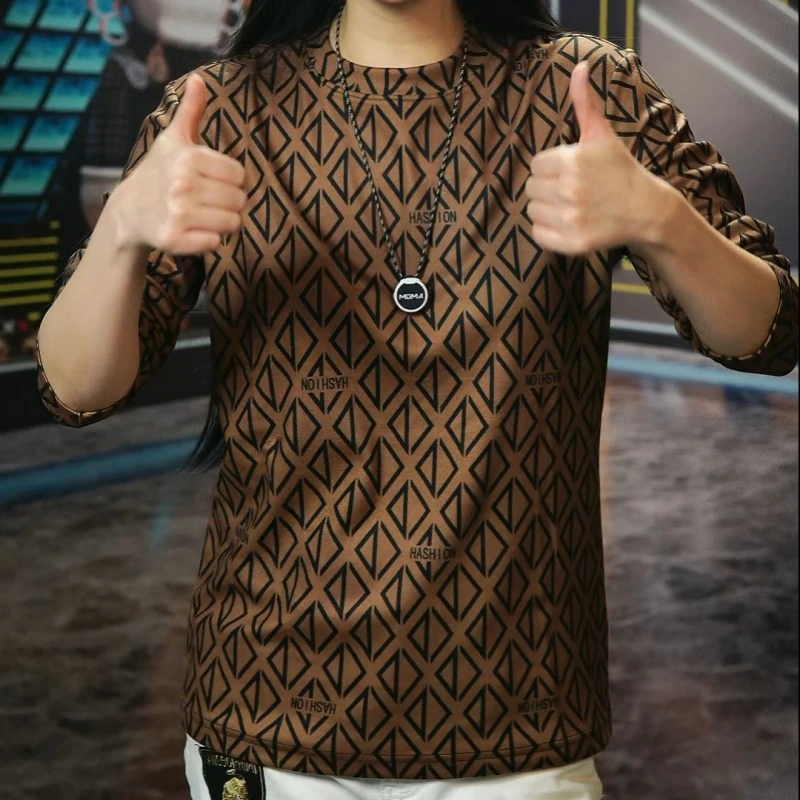 【蚕丝羊绒】男士自发热抗菌保暖打底衫秋冬薄绒款长袖卫衣圆领T恤4