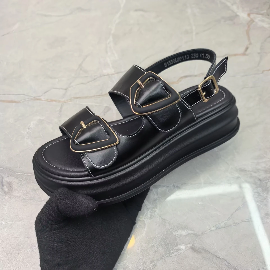 e  (孤品)  37/36码凉鞋女 (牛皮)89113