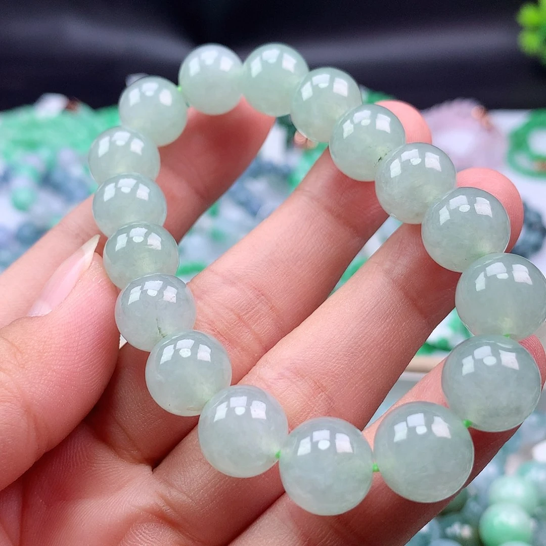 未镶嵌手链翡翠手串