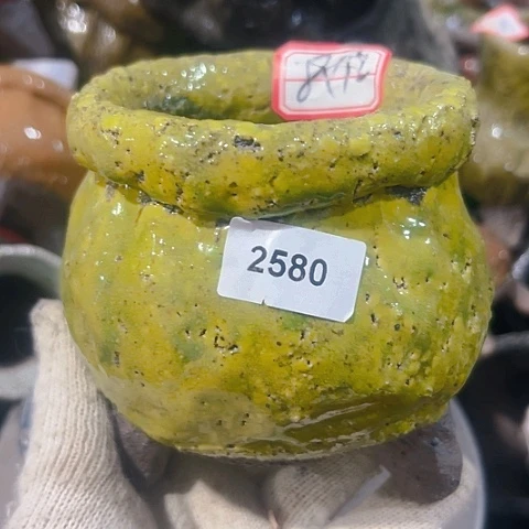 粗陶花盆手工花盆制作