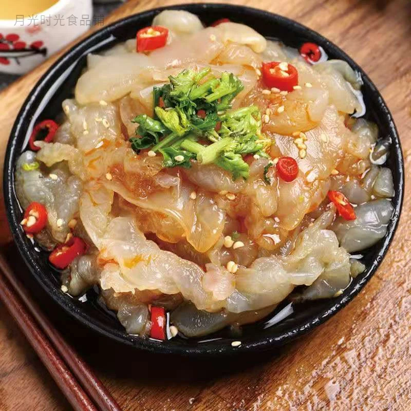 新疆西藏包邮500g开袋即食海蜇头袋装蜇头蜇皮下酒菜凉拌菜海哲丝