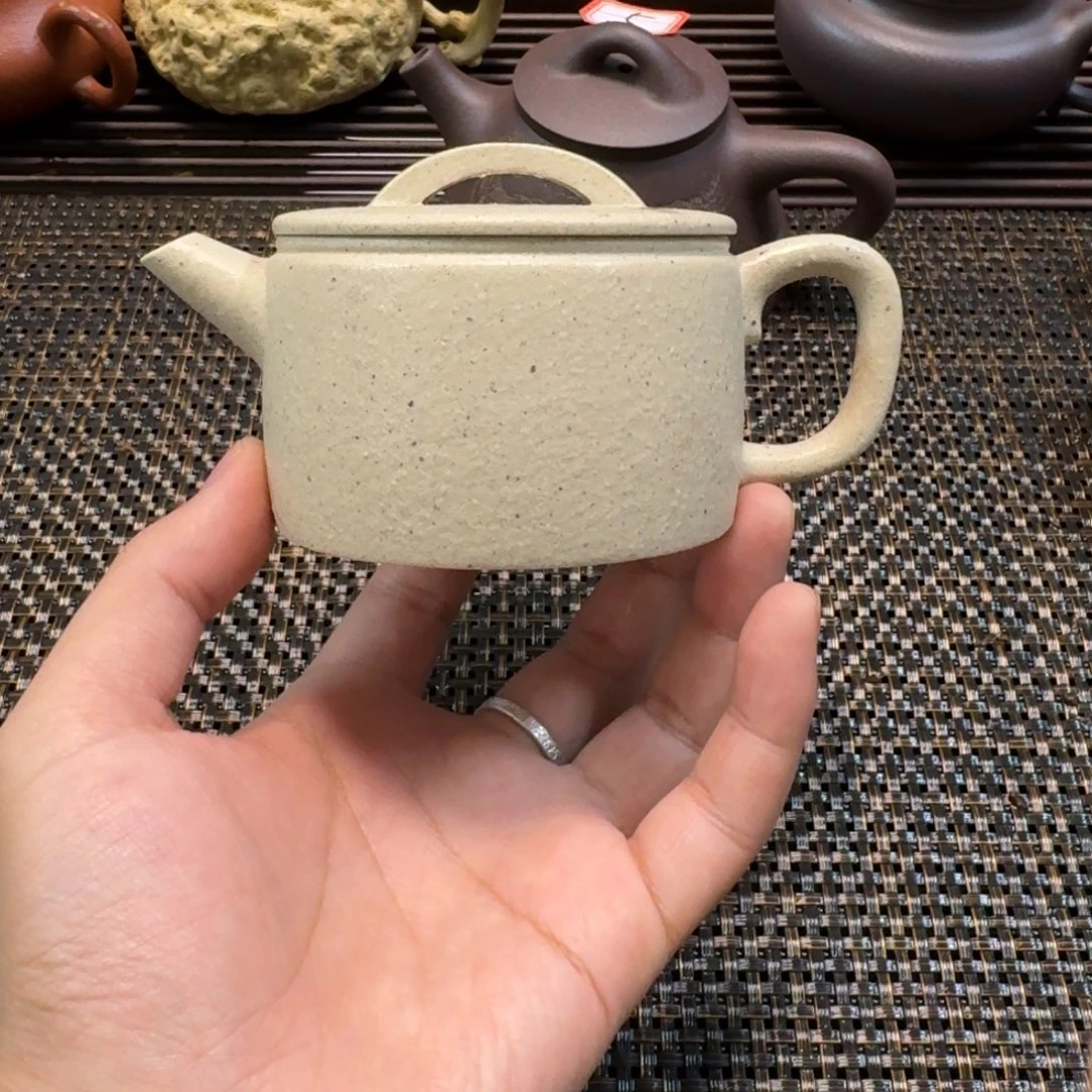 紫砂茶壶10号紫砂壶汉瓦200CC瑕