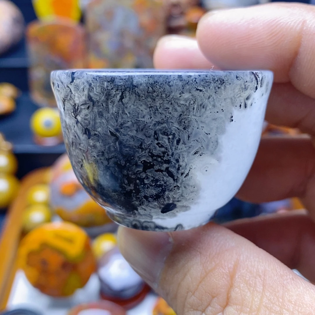 玛瑙/玉髓未镶嵌手把件