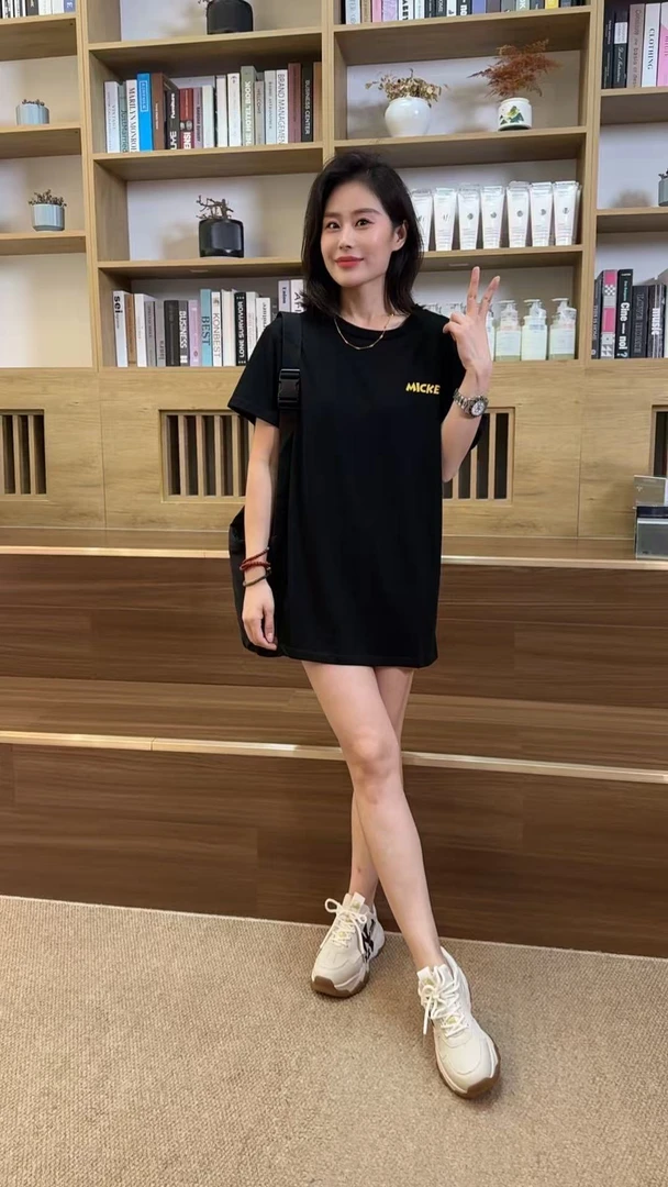 Miss huo 米奇短袖 A  86328