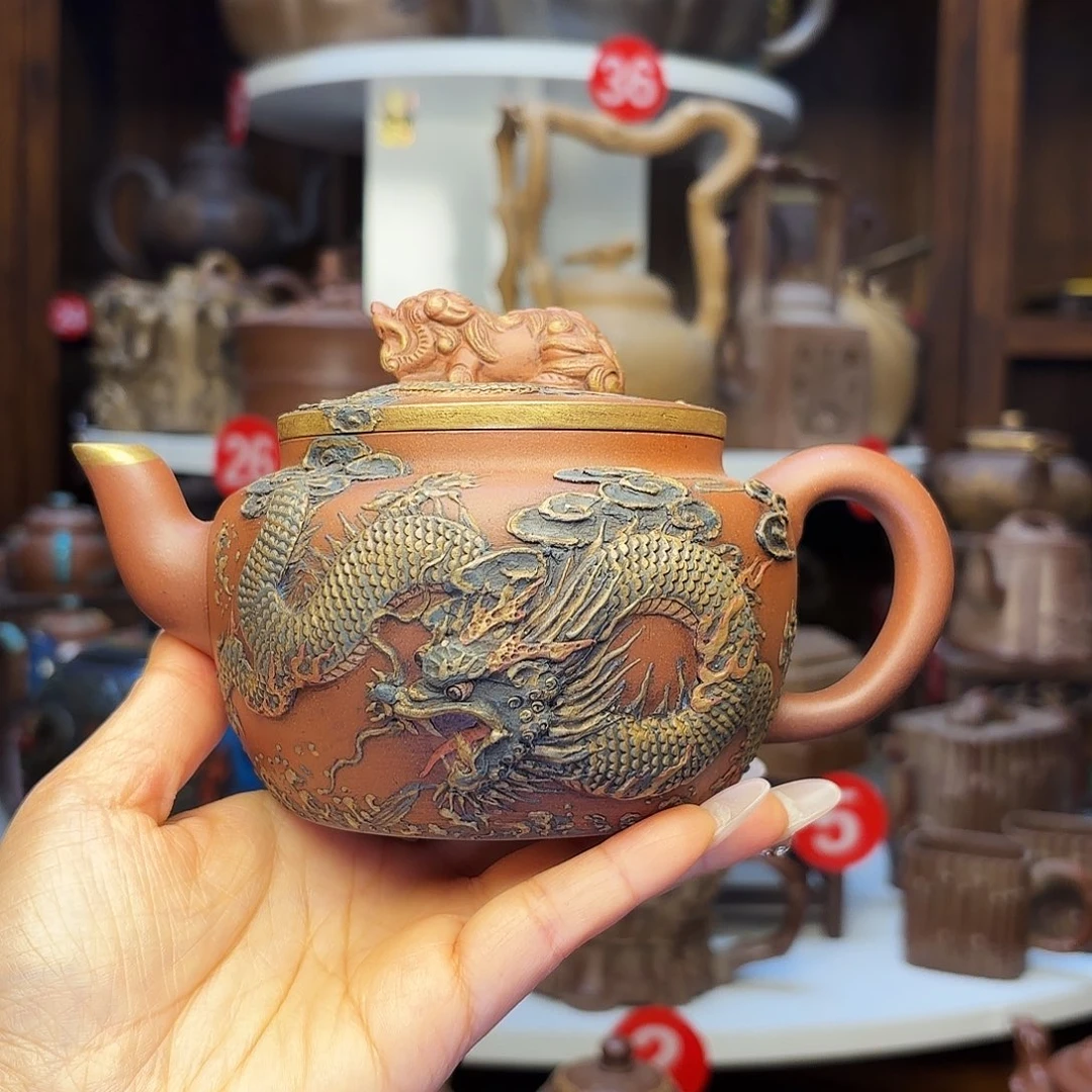 紫砂茶壶宜兴紫砂400