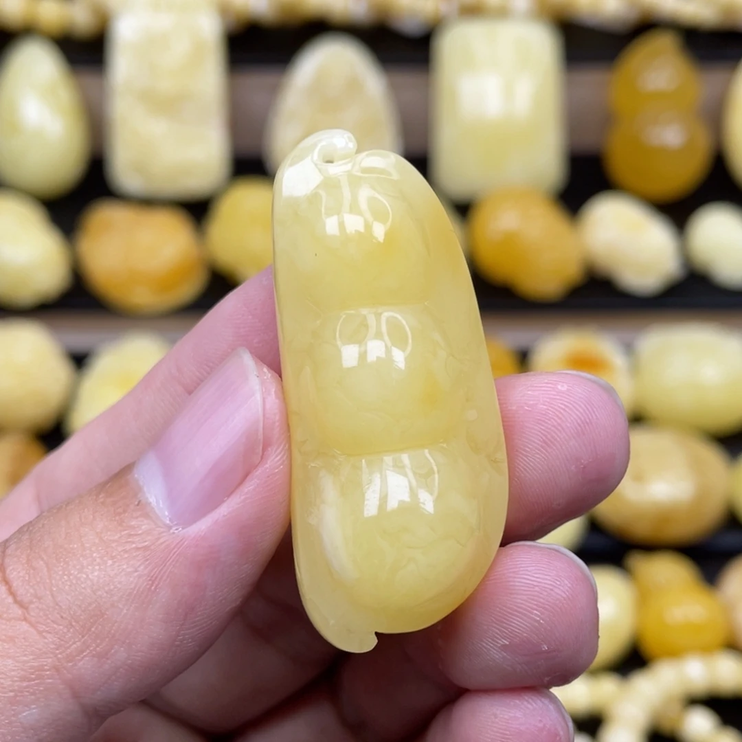 琥珀未镶嵌裸石琥珀蜜蜡