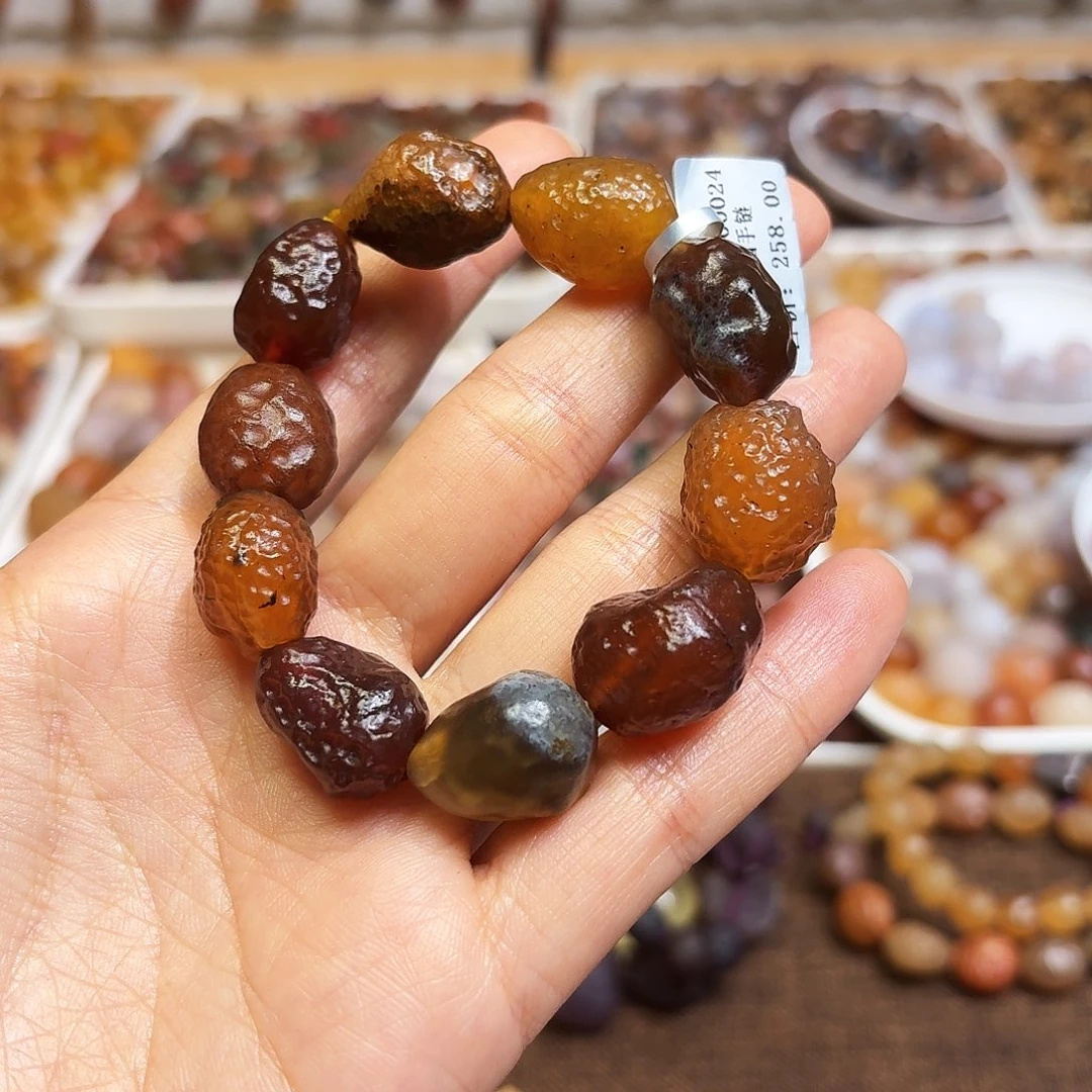 玛瑙/玉髓手链合金